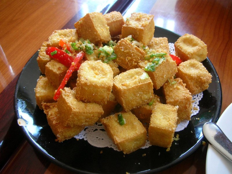 Lemon Grass Fried Tofu