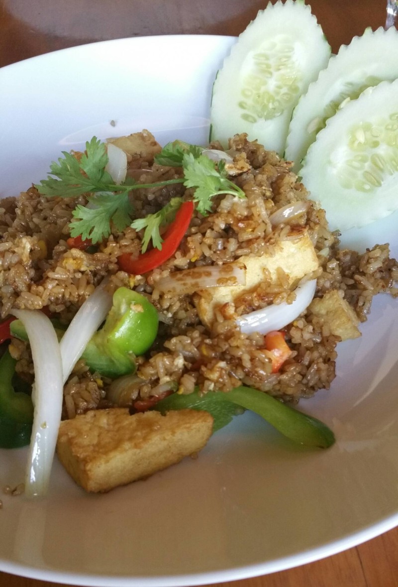 Mango Thai Spicy Beef Basil Fried Rice