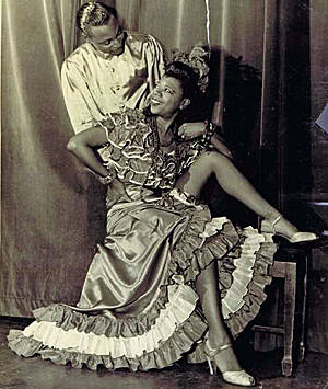 Marie Dickerson Coker and dancing partner, ca. 1920Ð30. Mayme A. Clayton Library. Central Avenue and Beyond: The Harlem Renaissance in Los AngelesÓ on view at The Huntington Oct. 24, 2009ÐFeb 8, 2010.