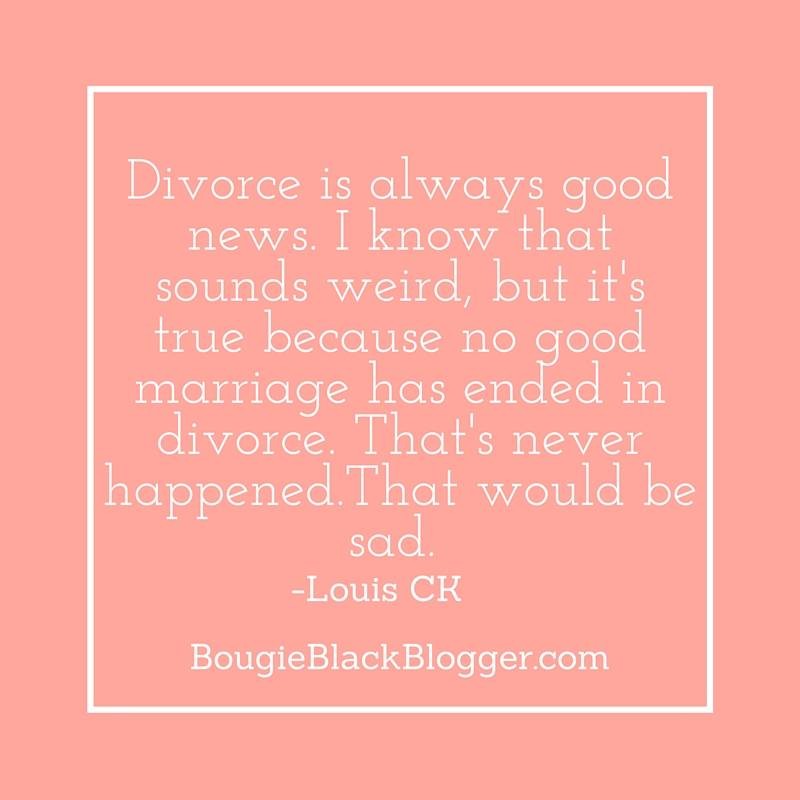Divorce is good