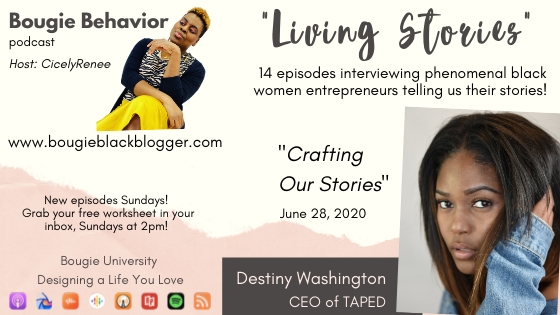 Living Stories ep 4 with Destiny Washington