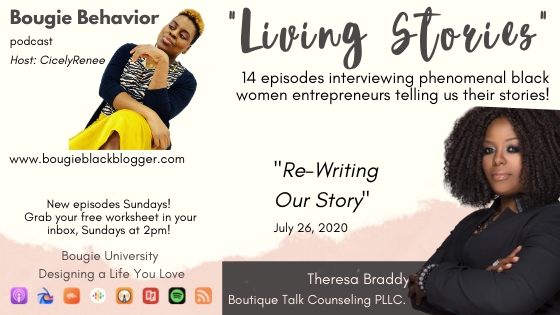 Living Stories ep 8 w/ Theresa Braddy