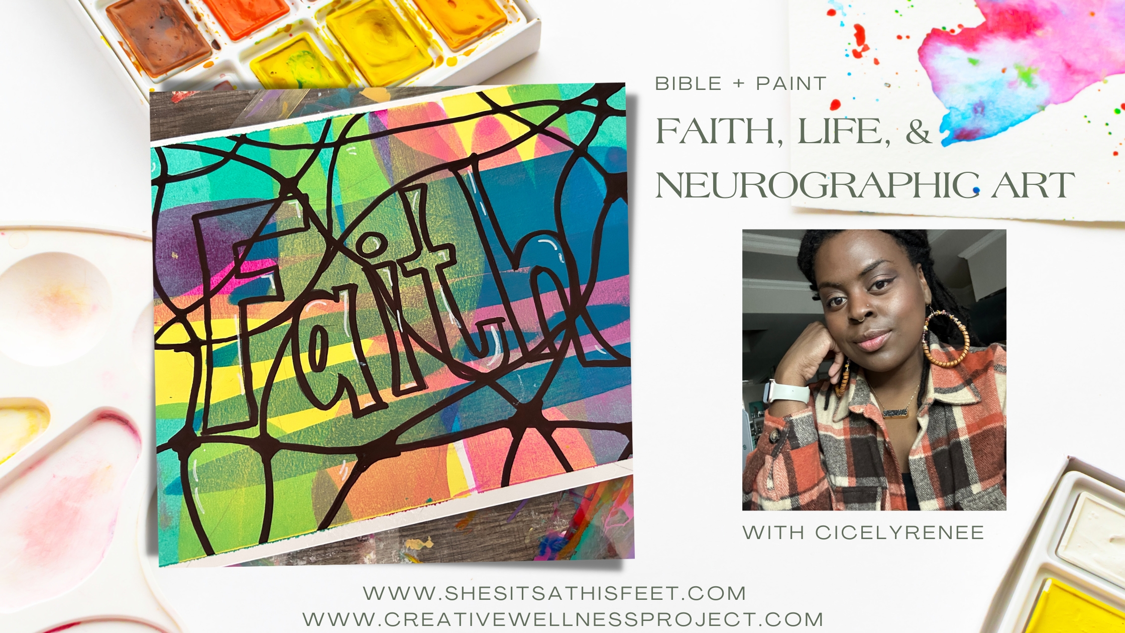 Faith, Life, & Neurographic Art | Bible and Paint