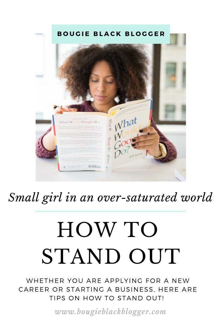 Dear Small Girl in an over-saturated world, it is time for you to stand out! Here is how... BUT JUST KNOW, YOU ARE NOT SMALL AT ALL! 